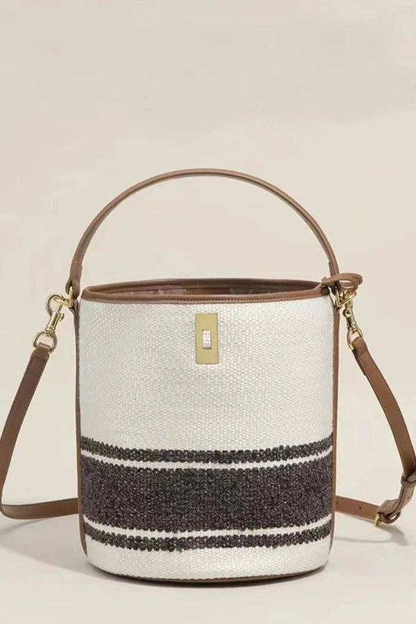 Rivka Tote Bag - Canvas & PU Leather Everyday Travel - Image 7
