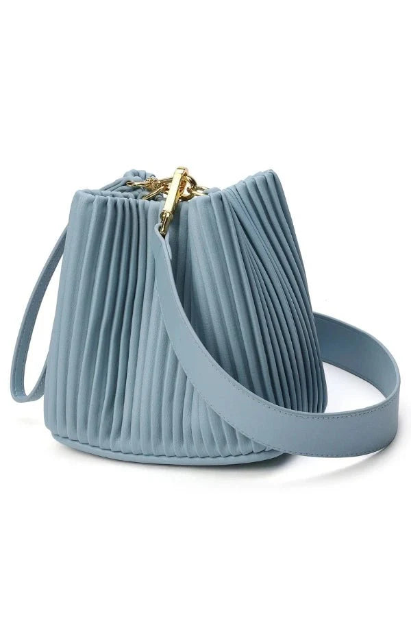 Celina Shoulder Bag - PU Leather Structured Convertible Carry - Image 4
