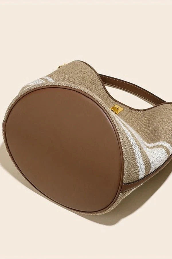Rivka Tote Bag - Canvas & PU Leather Everyday Travel - Image 3